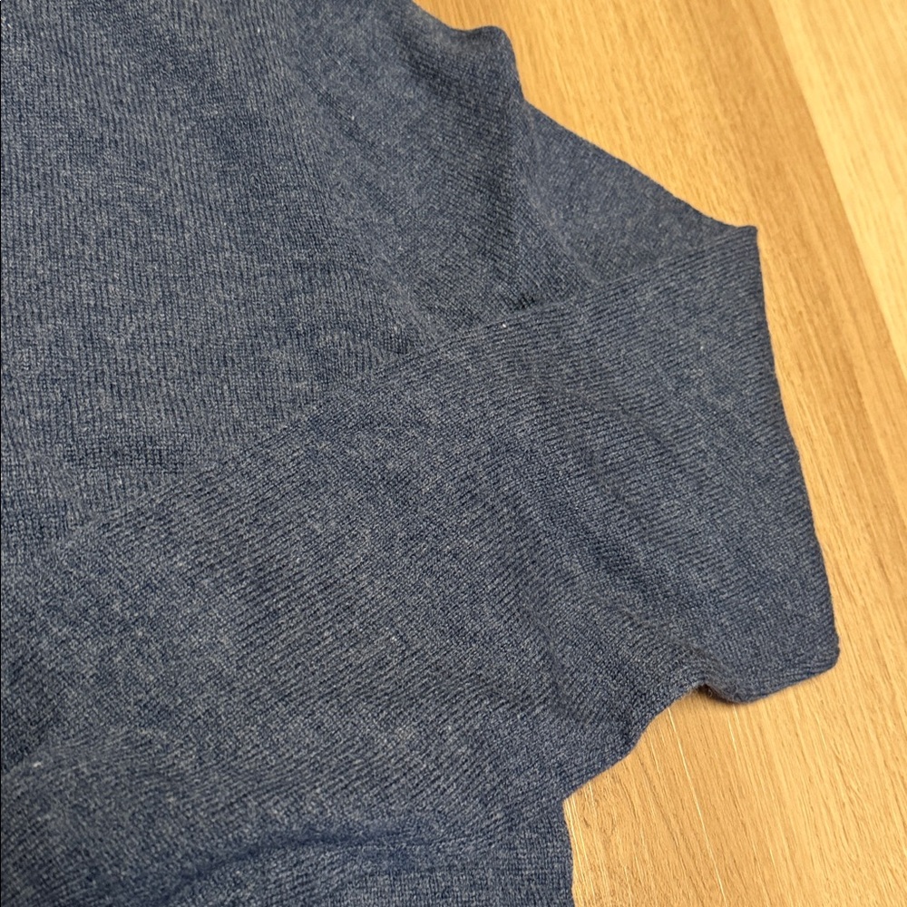 New Men’s J Crew Cashmere Blue Hoodie - Picture 5 of 8